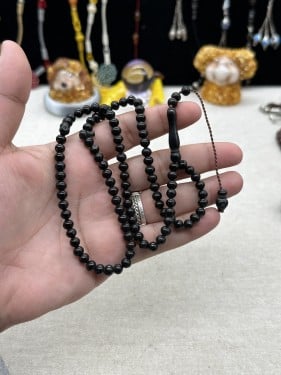 كوك اسود ساده 99 خرزه 6 مل