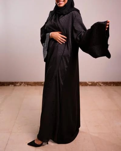 Ghasaq silk abaya
