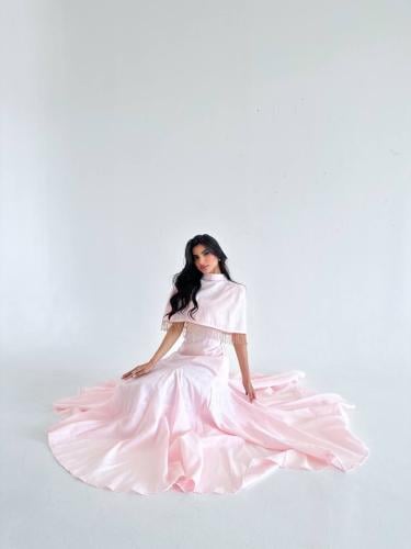 فستان انيق كلوش للنن لاميه