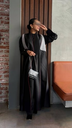 عباية شتوية بقصة عملية