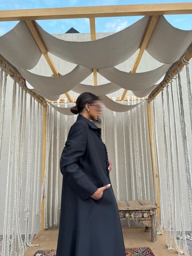 عباية بليزر قصة واسعه