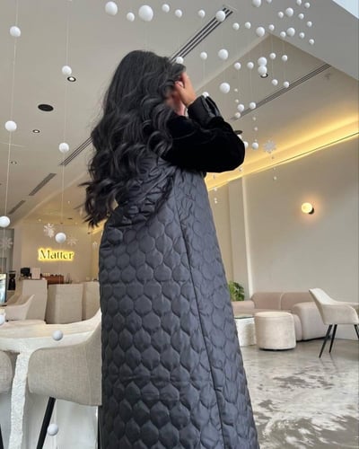 عباية شتوية بتصميم عملي و أنيق