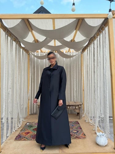 عباية بليزر قصة واسعه