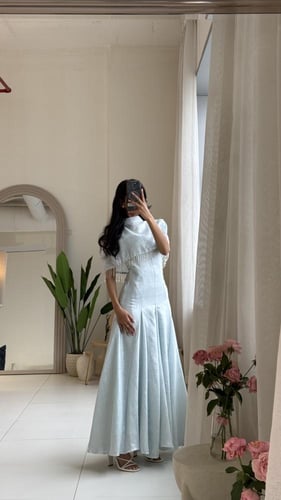 فستان انيق كلوش للنن لاميه