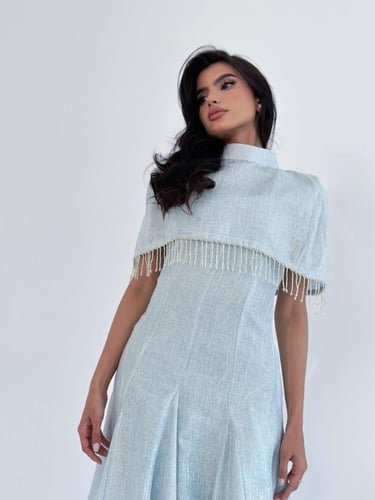 فستان انيق كلوش للنن لاميه