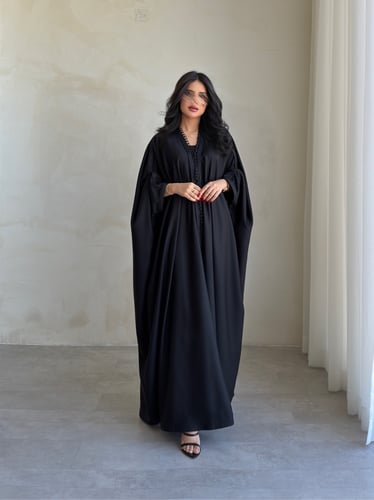 SSU37 عباية بشت بطراز مغربي