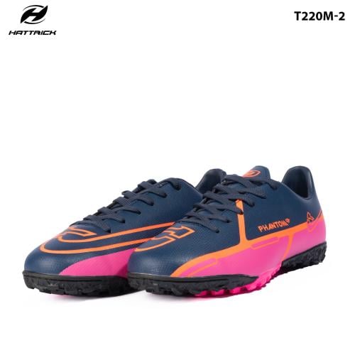 حذاء كورة قدم الكحلي مع الوردي