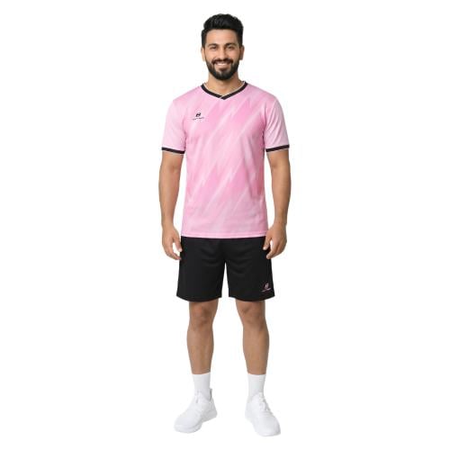 طقم كرة قدم بنفسجي واسود