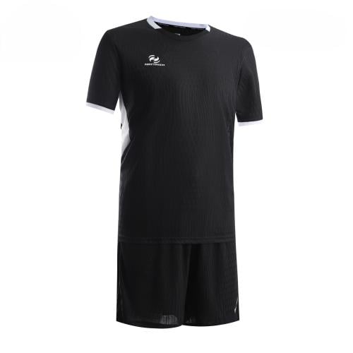 طقم كرة قدم رياضي اسود