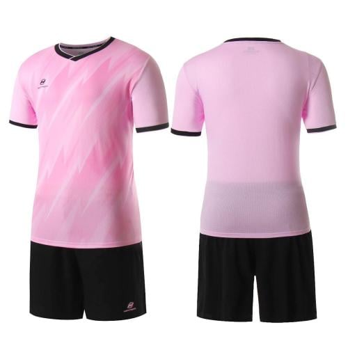 طقم كرة قدم بنفسجي واسود