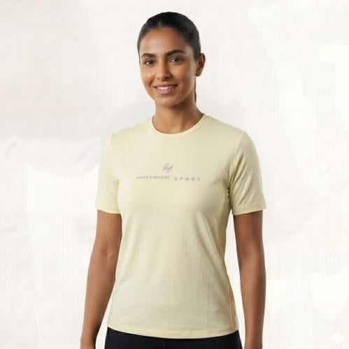 تيشيرت هاتريك الرياضي النسائي Silk-Fit