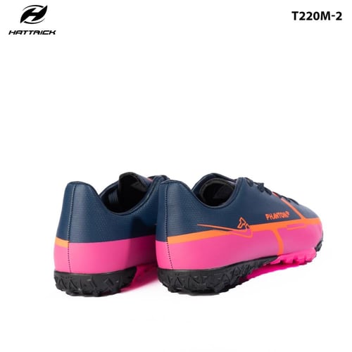 حذاء كورة قدم الكحلي مع الوردي