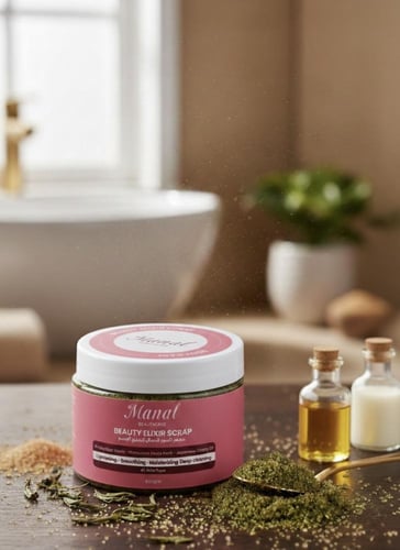 ثنائي النضارة والإشراق لتقشير وتفتيح الجسم | منال...