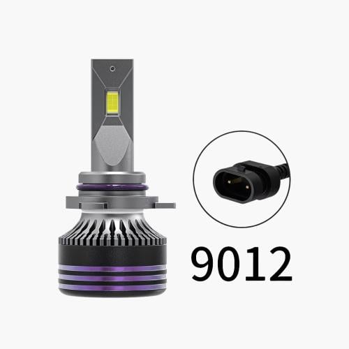 مصابيح أمامية LED مقاومة للماء للسيارة مقاس 9012
