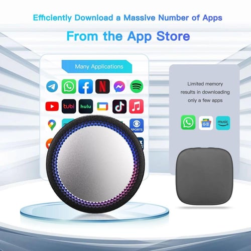 قطعة تحويل شاشة الوكالة الى اندرويد 8 رام + 128 جي...