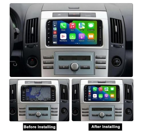 شاشة اكس اول تويوتا اندرويد WF5 رام 2 ذاكرة 32 كار...