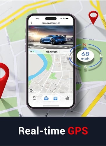 داش كام 4G مع تتبع GPS شريحة و 3 كاميرات
