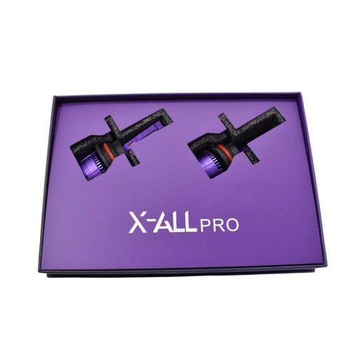 مصابيح أمامية LED مقاومة للماء للسيارة مقاس 9004