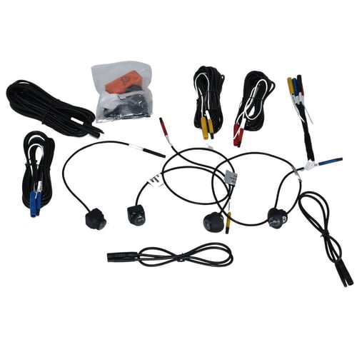 أربع كاميرات 360 درجة لجميع الإتجاهات