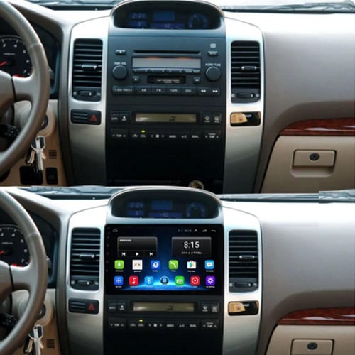 ديكور شاشة تويوتا برادو 2004 (9 بوصة)