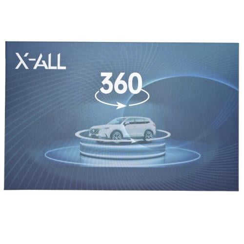 أربع كاميرات 360 درجة لجميع الإتجاهات