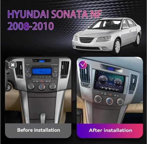 فريم شاشة هيونداي سوناتا 2008-2010 (9 بوصة)