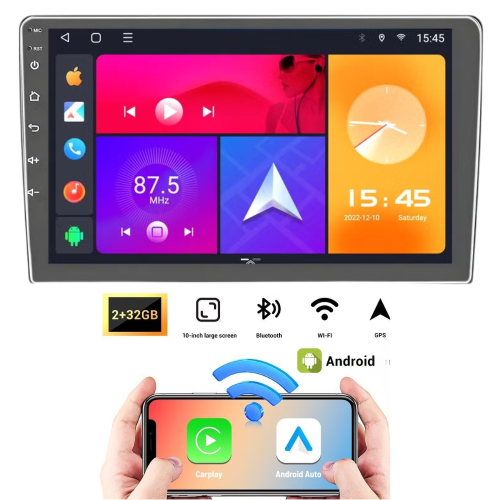 شاشة اندرويد 10 أنش رام 2 جيجا سعة تخزين 32 جيجابا...