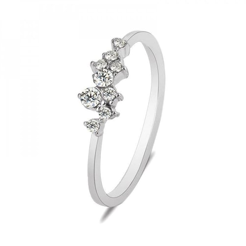 خاتم نسائي بفصوص زريكون