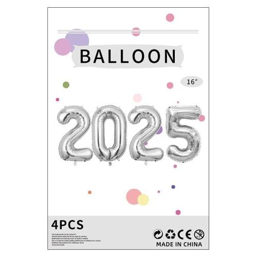 بكج ارقام 2025 لون فضي مقاس 16 انش TTT206