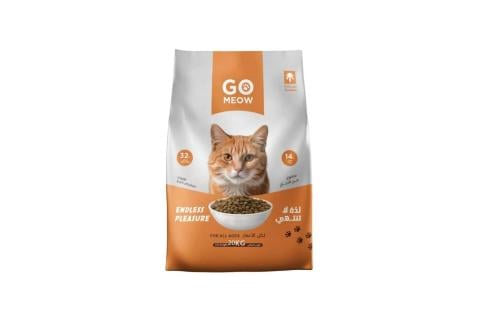 قو مياو طعام جاف للقطط لجميع الاعمار بنكهة الدجاج...