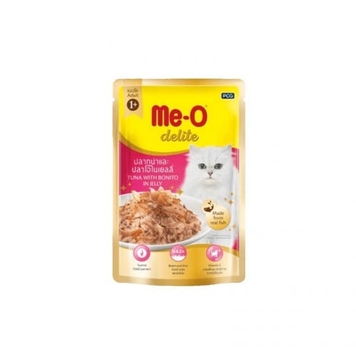 ميو مغلف قطط بنكهة التونة مع بونيتو فى الجيلى 70 ج...