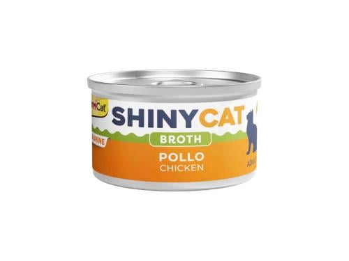 جيم كات معلب قطط شايني كات بنكهة الدجاج في المرق 7...