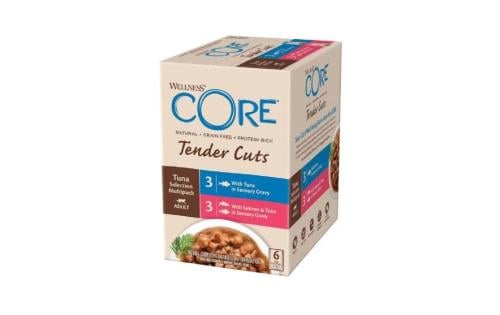 ويلينس كور مغلفات للقطط بنكهة ( التونة + السلمون م...