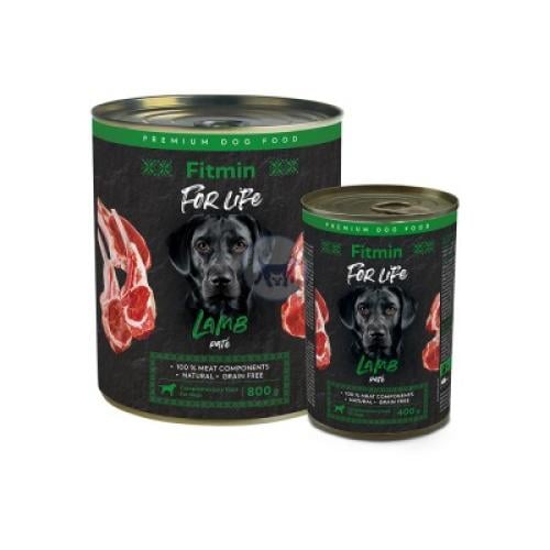 فيتمين فور لايف طعام رطب للكلاب البالغة بنكهة لحم...