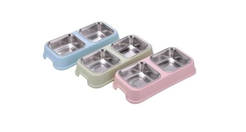 صحن ستيل مزدوج - متعدد الالوان