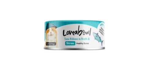 لاف اباول معلب قطط بنكهة شرائح التونة مع صغار السم...