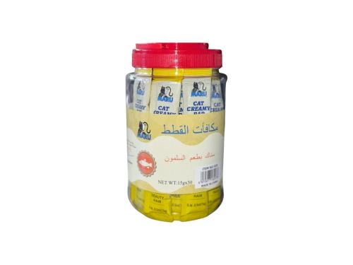مارو مكافات للقطط بنكهة السلمون 30 * 15 جرام