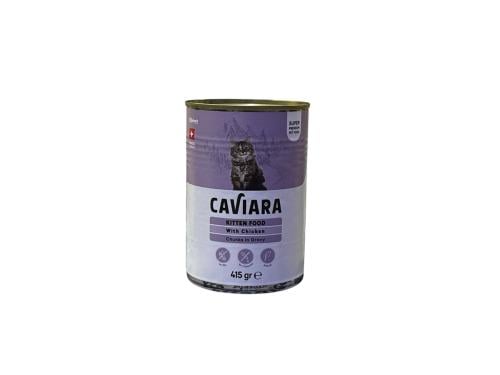 كافيارا معلب للقطط الصغيرة بنكهة الدجاج في المرق 4...