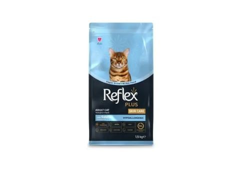 ريفليكس بلس طعام جاف للقطط البالغة للعناية بالجلد...
