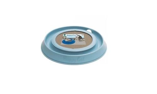 هابي كات خداشة كرتون دائرية مع كرة للقطط - متعدد ا...