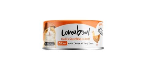 لاف اباول معلب قطط بنكهة شرائح الدجاج في المرق 70...