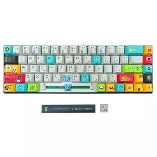 لوحة مفاتيح ألعاب ثلاثية الأوضاع سبيس ستار من كيه...
