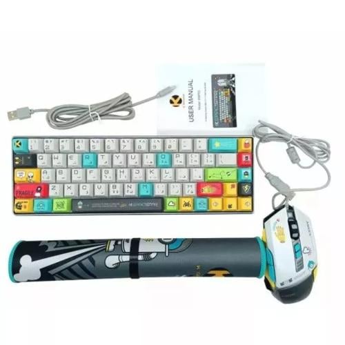 مواصفات لوحة المفاتيح نوع التوصيل: سلكي إضاءة لوحة...