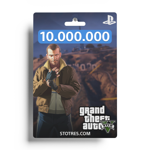 شحن فلوس قراند 10 مليون PS4-PS5