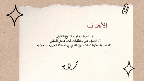 تصميم عرض لمادة الكتابة الوظيفية الفصل الدراسي الأ...