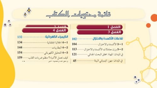 تصميم عرض كيمياء 3 ( الفصل الأول )