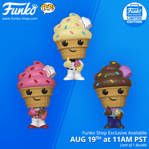 Fantastik Plastik - Mister Sprinkles Pop! 3-Pack F...