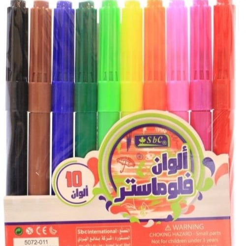 الوان فلوماستر 10 لون