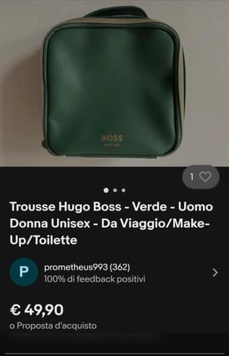 حقيبة Boss للعطور والميكب