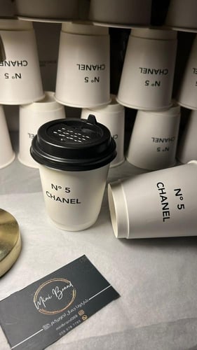 أكواب شانيل لجمعه الصديقات وركن الكوفي